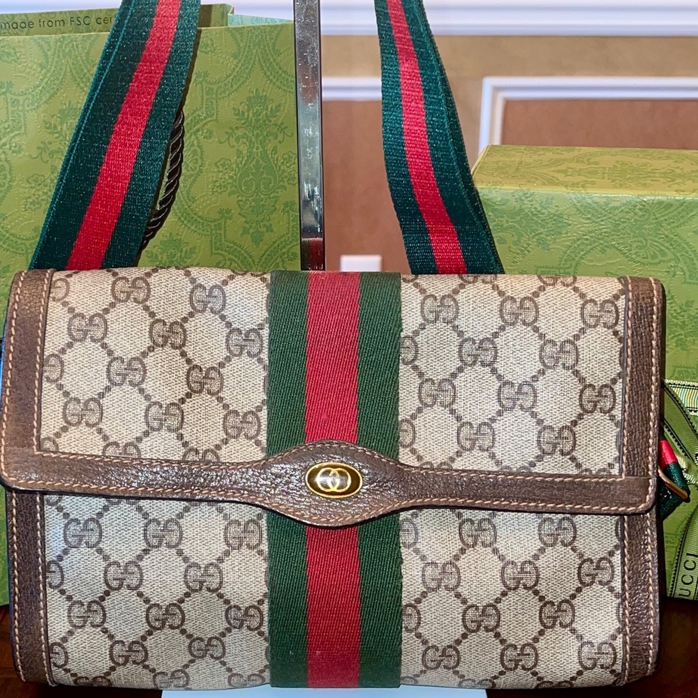 Gucci Ophidia Clutch Crossbody
